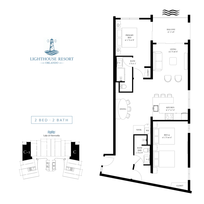 Unit C Floor Plan